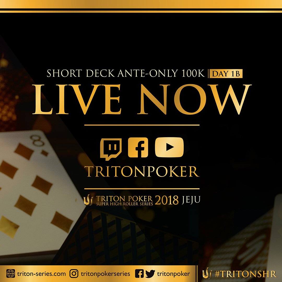 triton poker live now