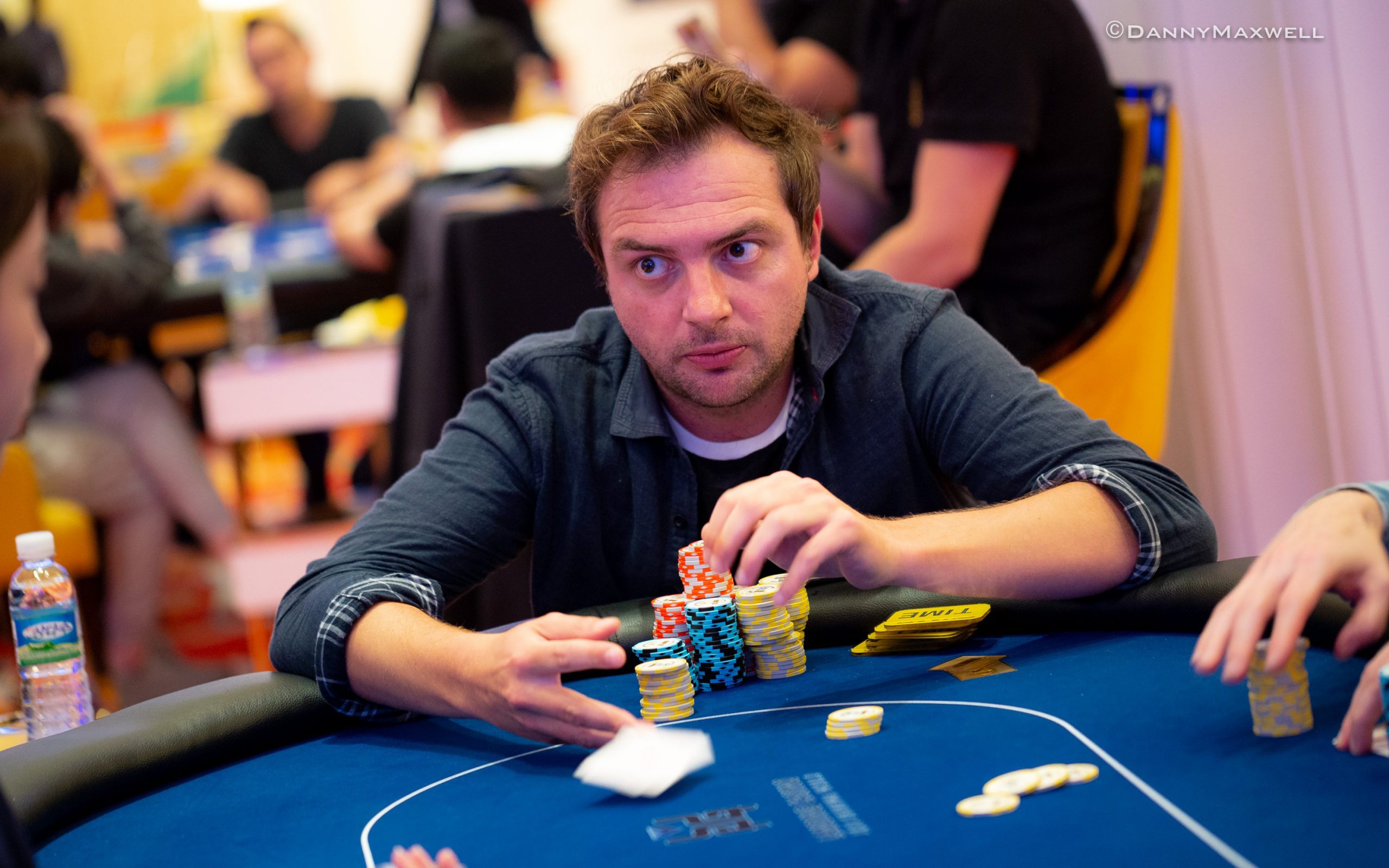 Arnaud chip leader